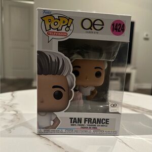 Funko Pop! Tan France with White Shirt and Gray Hair